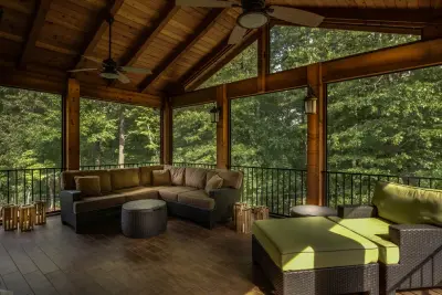 Exterior Design + Decks - Landscape Construction in Woodstock, GA