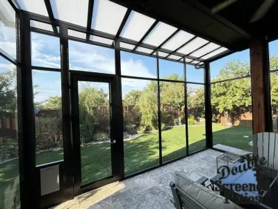 Patio Screen Model 100 by Double T Screened Patios