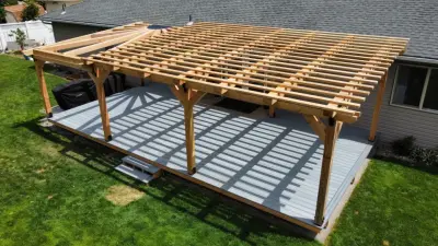 Outdoor Shade Structures — Deck Building & Repair project by ModernBuilds, LLC