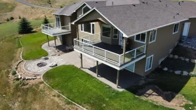 Veranda Railings — Deck Building & Repair project by ModernBuilds, LLC