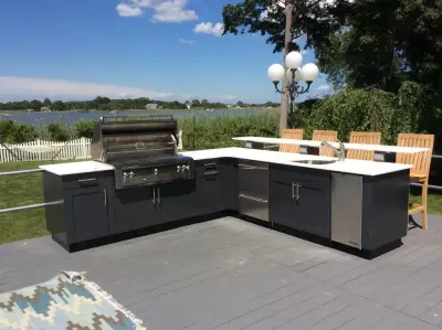 Dodds & Eder Home's Danver Kitchen in Moriches — Deck Building & Repair project by Outdoorliving By Kenneth Reilly