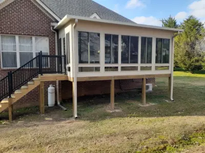 Sunroom at Mount Olive AL — Deck Building & Repair project by Greatview Sunrooms