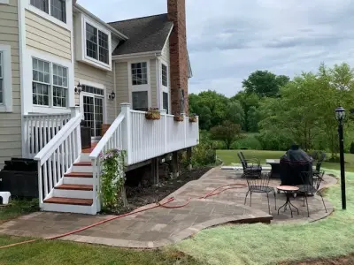 Lakewood, IL Multi-Tiered Belgard Patio — Deck Building & Repair project by Archadeck Of Chicagoland