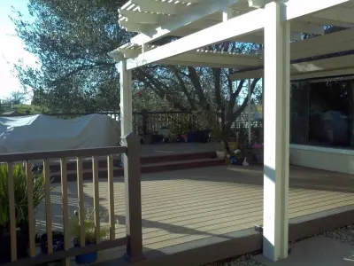 Tiered Patio Canopy — Deck Building & Repair project by Petkus Brothers