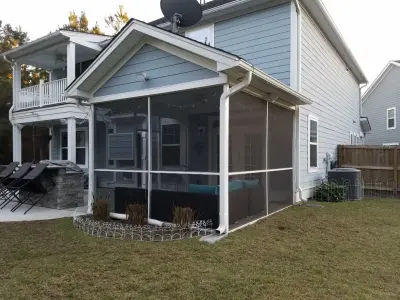 Nelliefield Enclosed Porch — Deck Building & Repair project by Sunspace Of Charleston
