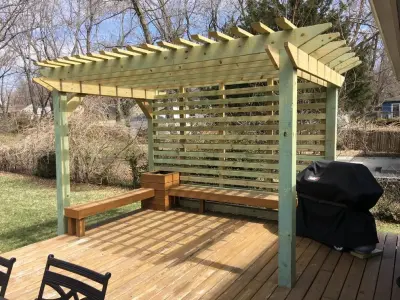 Pergola Integration with Existing Deck Construction — Deck Building & Repair project by The Deck Pro