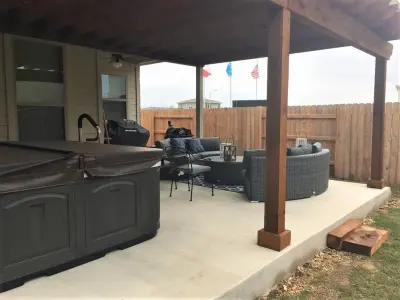 SE Austin Pergola Expansion — Deck Building & Repair project by Archadeck Of Austin