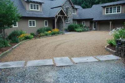 Driveways — Landscape Construction project by Snow Creek Landscaping, LLC