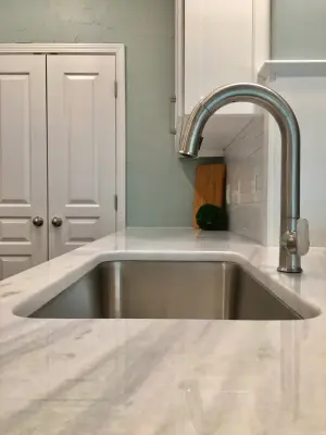 Renovated condo kitchen — Interior Design & Decorating project by Michelle McKoy Designs