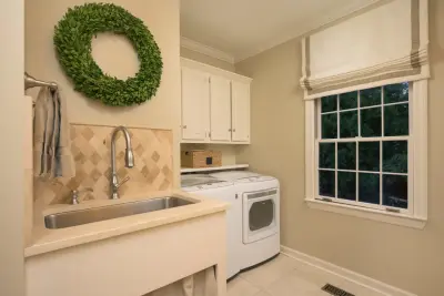 Renovated Laundry Space — Interior Design & Decorating project by Mary Norris Interiors