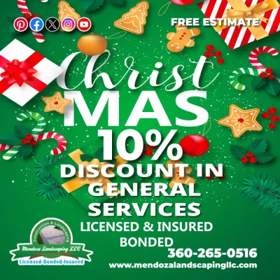 Merry Christmas! by Mendoza Landscaping LLC