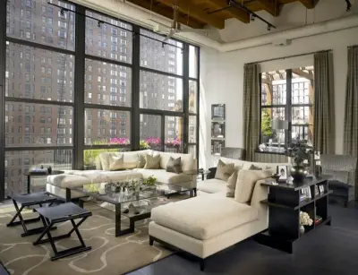 City Loft Living Spaces — Interior Design & Decorating project by Lifestyle Interiors