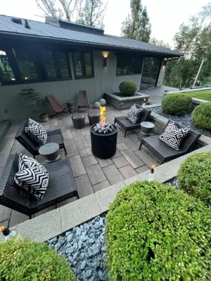 City Outdoor Retreat — Interior Design & Decorating project by Alexander Von Ahsen
