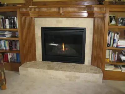 Urbandale Fireplace Renovation — Interior Design & Decorating project by JY Design
