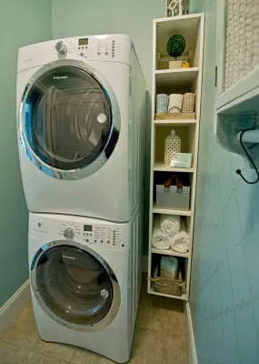Loudon House Unit G Laundry Room - Vanguard Designer Showhouse 2014 — Interior Design & Decorating project by Starlily Design Studio LLC