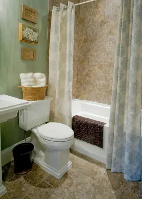 Vanguard Designer Showhouse 2014 - Unit F Main Bathroom — Interior Design & Decorating project by Starlily Design Studio LLC