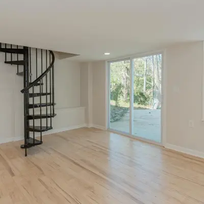 Basement Walkout Renovation — Interior Design & Decorating project by Alicia Dale Interiors, LLC