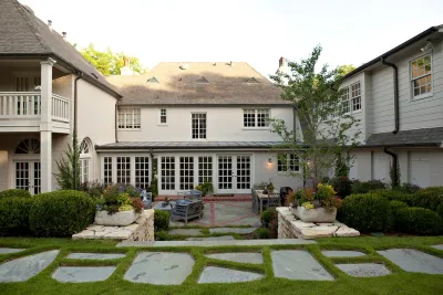 White Rock Retreat — Landscape Construction project by Southern Botanical, Inc.