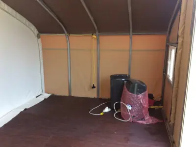 Staging a WeatherPort for the Alaska State Fair — Interior Design & Decorating project by Northern Lights Home Staging And Design