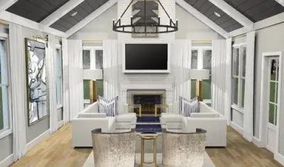 Wilborn Reservoir — Interior Design & Decorating project by A. Logan Designs, LLC