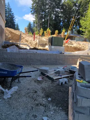Block Wall by Mendoza Landscaping LLC