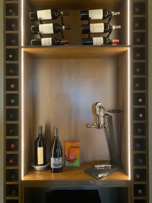 Wine Cellar Renovation — Interior Design & Decorating project by Karen Clothier Design & Interiors