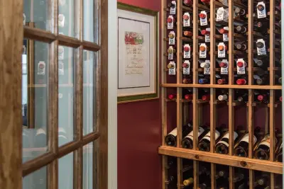 Transforming a Closet into a Wine Room — Interior Design & Decorating project by Michelle McKoy Designs