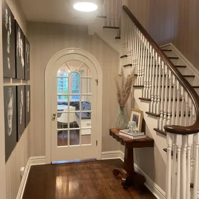 Winnetka Lakeside Home — Interior Design & Decorating project by VanderHelm Interior Design