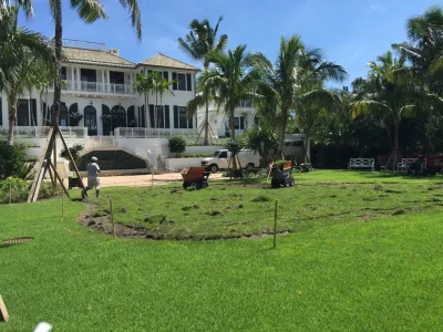 Seminole Landing Putting Green — Landscape Construction project by Southwest Greens Of Florida
