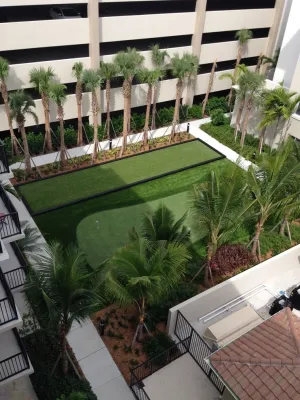 Bocce Courts — Landscape Construction project by Southwest Greens Of Florida
