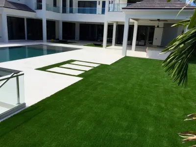 Artificial Grass — Landscape Construction project by Southwest Greens Of Florida