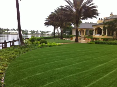 Artificial Grass Cont. — Landscape Construction project by Southwest Greens Of Florida