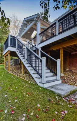 Wexford Sheltered Deck and Patio by Darrell C Kauric Architect LLC