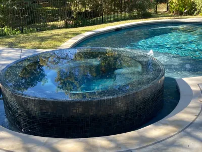 Bell Pool — Landscape Construction project by Star Of Texas Landscape in Dallas