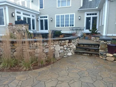 Stephen A. Roberts Landscape - Retaining Wall Construction in Springfield, MA