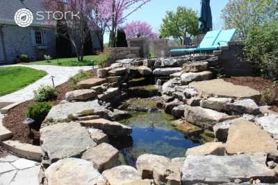 Water Features — Landscape Construction project by Stork Landscaping LLC in Jackson