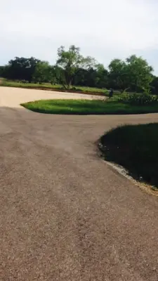 Driveway chip sealing — Driveway Repair & Paving project by Asphalt Paving And Maintenance