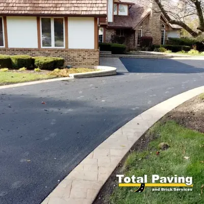 Cement pavement — Driveway Repair & Paving project by Total Paving And Brick Services