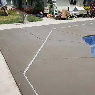 deck area — Driveway Repair & Paving project by Craftsman Construction Lic.1030935
