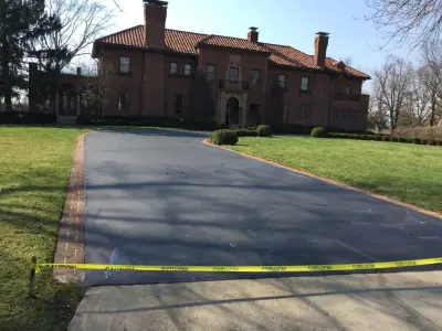 Pavement Sealant Application — Driveway Repair & Paving project by Gorman Sealcoating & Striping