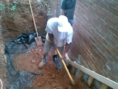 Virginia Highland Initiative — Driveway Repair & Paving project by Myers & Heard Masonry