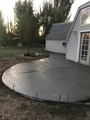 Cement pathway — Driveway Repair & Paving project by Knockout Pavement Services