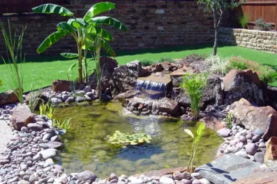 Sublime Water Gardens - Landscape Construction in Flower Mound, TX