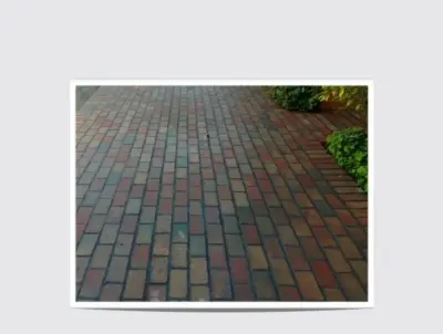 Lucas Valley Brick Paving — Driveway Repair & Paving project by Van Midde Concrete