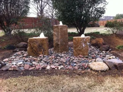 Fountains + Water Art — Landscape Construction project by Sublime Water Gardens in Fort Worth