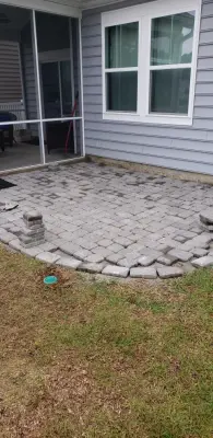 Outdoor Terrace — Driveway Repair & Paving project by Southern Shores Hardscape/Paver Design