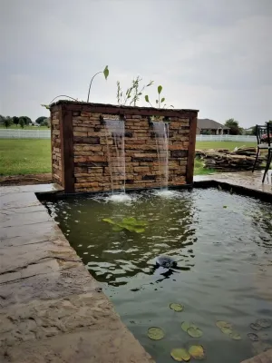 Sublime Water Gardens - Landscape Construction in Flower Mound, TX