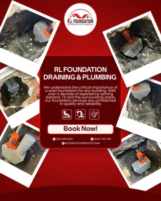 R.L Foundation repair - Plumbing Services in Garland, TX