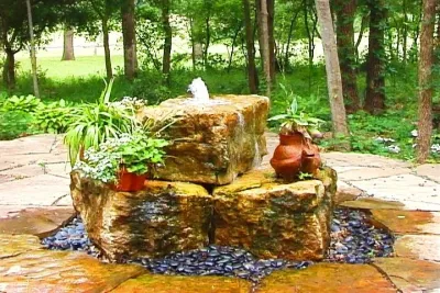 Sublime Water Gardens - Landscape Construction in Flower Mound, TX