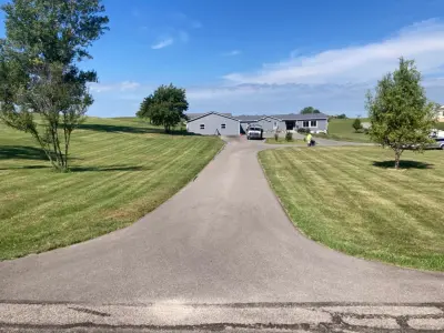 pavement sealing — Driveway Repair & Paving project by Hullingers Asphalt Sealcoating